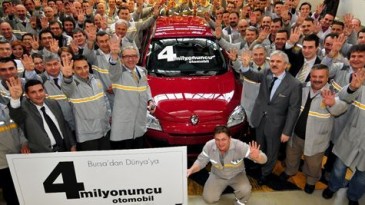 Renault’un 4 Milyonuncu Otomobili