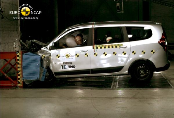 Dacia Lodgy Euro NCAP Testlerinde Zayıf Kaldı