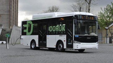 Türkiye’nin ilk elektrikli otobüsü deneme sürüşüne başlıyor